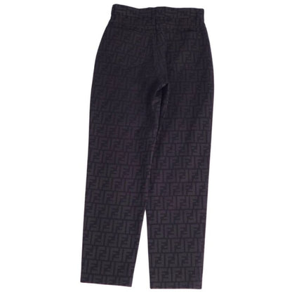 Vintage Fendi Pants Long Pants Zucca Print Na