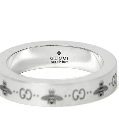 Gucci Ring GG & Bee Silver