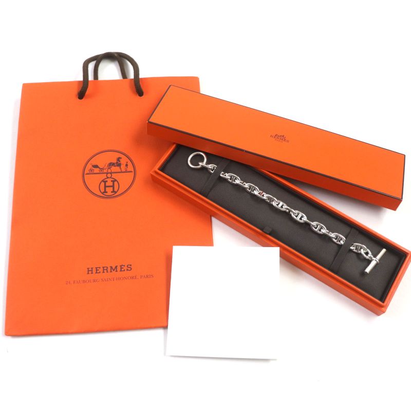  Hermes 2021 Chaine D'ancre MM Purchased In 2022 17 Frames Bracelet Sv925