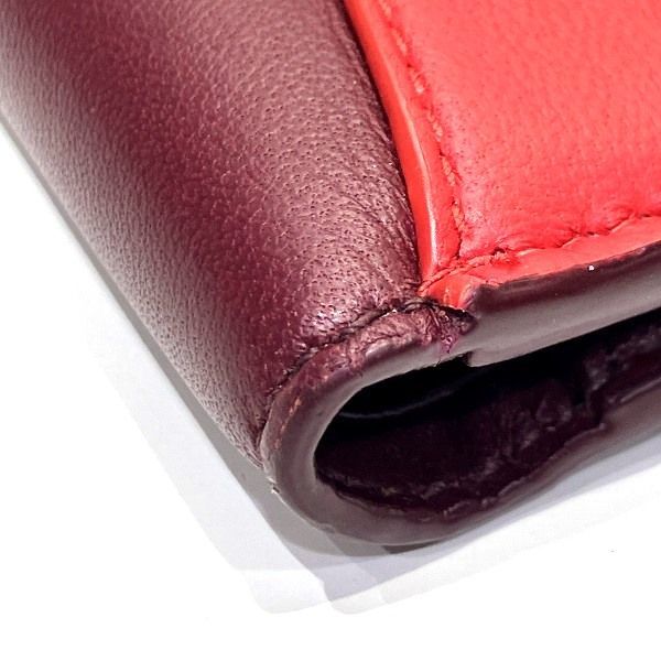 Bottega Veneta Continental Wallet Bi-colored Trifold Women