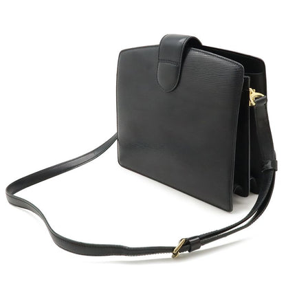 Louis Vuitton Epi Capuchin Shoulder Bag Crossbody Noir Black Gold Hardware