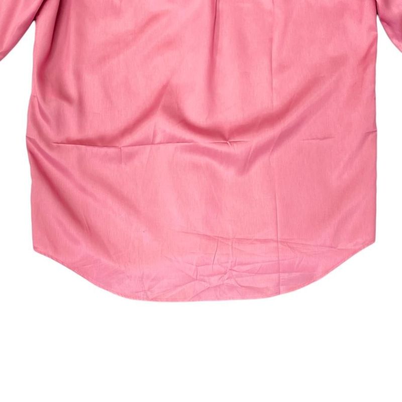 Gucci Long Sleeve Acetate Cotton Shirt 723821 Zac30 46 Size Pink Gucci