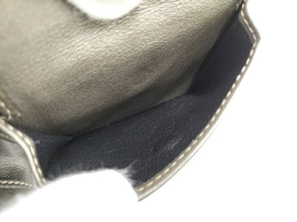 Gucci Bifold Wallet GG Imprime Metallic Khaki 224122