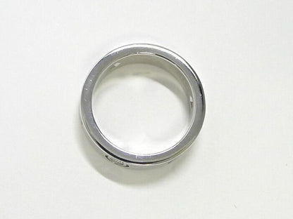 Cartier Love Ring 750wg 18K White Gold White Togo Old Diamonds Size 50 Approx