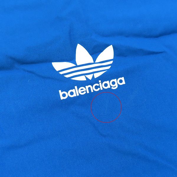 Balenciaga Shoulder Bag Adidas Collaboration Shoulder Bag Nylon Black X Blue