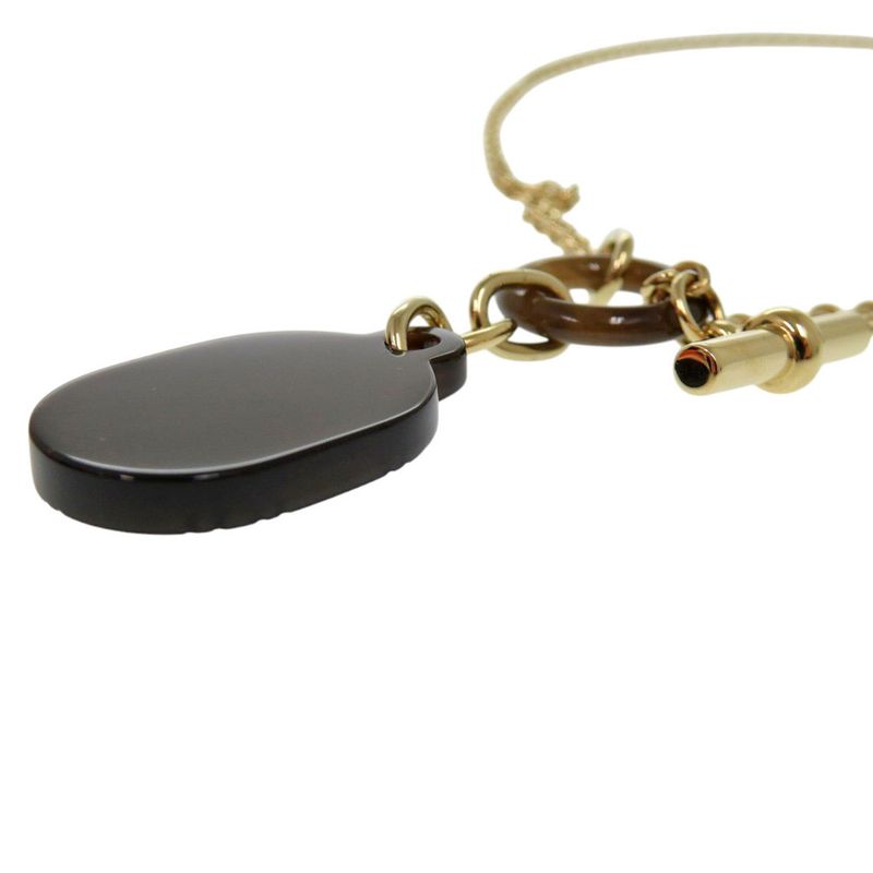 Hermes Chaine D'ancre Buffalo Horn Necklace 0027 Hermes