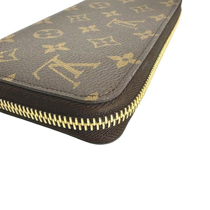 Louis Vuitton M42616 Monogram Round Zipper Zippy Wallet Long Wallet Louis
