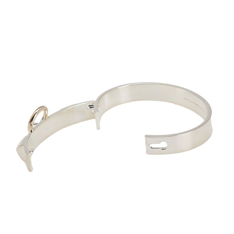 Hermes Collier De Chien PM Bangle ST Sv925 Silver Ladies Hermes