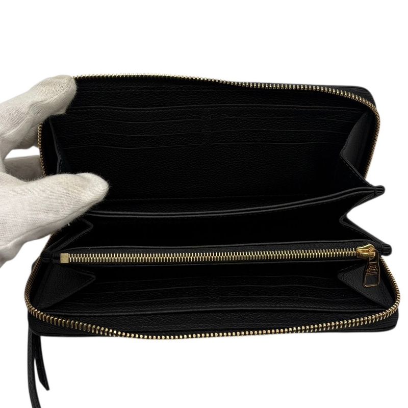 3352 Louis Vuitton Long Wallet Zippy Wallet M80481 Monogram Empreinte LV