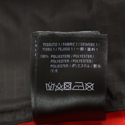 Balenciaga 534317 Logo Print Oversized Zip Up Poplin Jacket Track Jacket Red