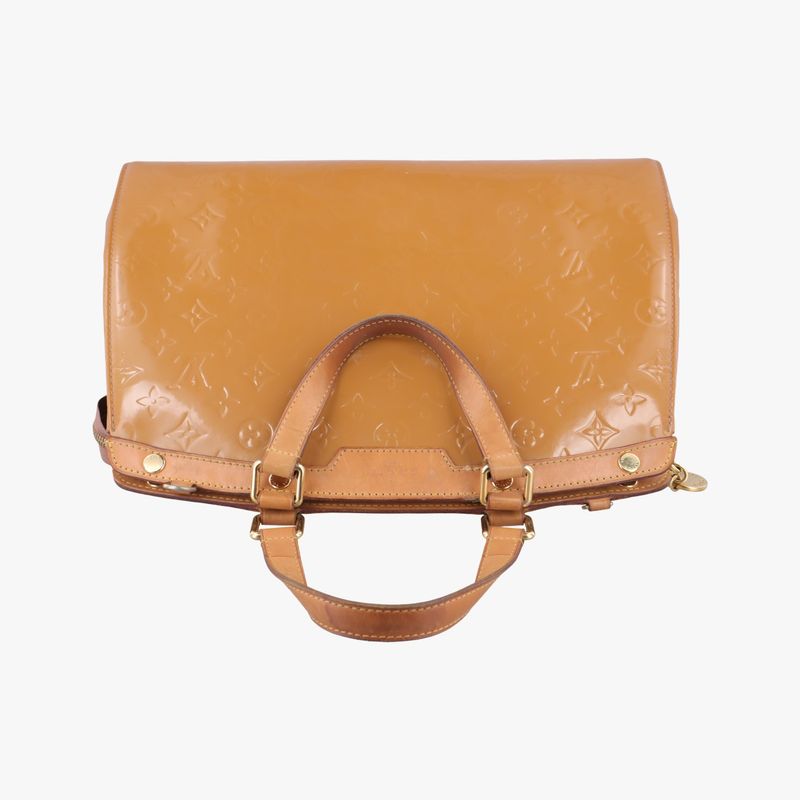 Louis Vuitton Blair GM Beige Vernis M91621sr1133