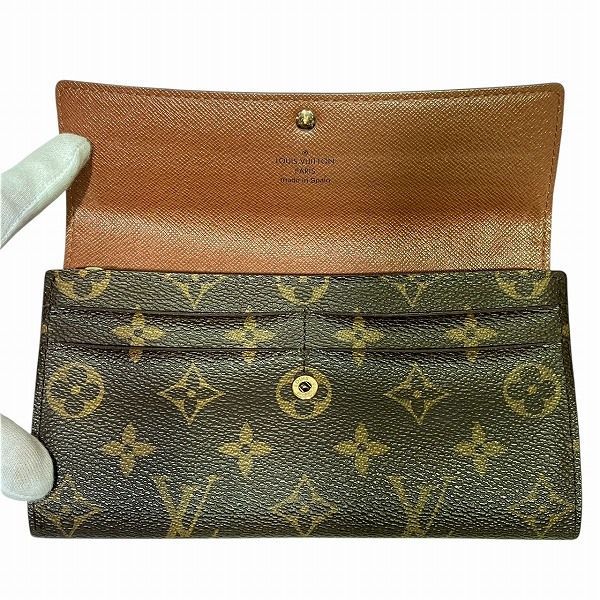 Louis Vuitton Monogram Portefeuille Sarah M61734 Long Wallet Unisex