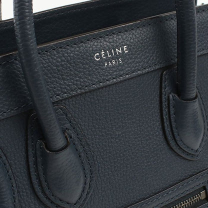 Celine Luggage Nano Handbag Leather Women