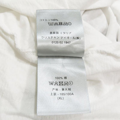 Unused 22aw Dior X Travis Scott Cactus Jack Travis Scott T-Shirt Logo Print Cut