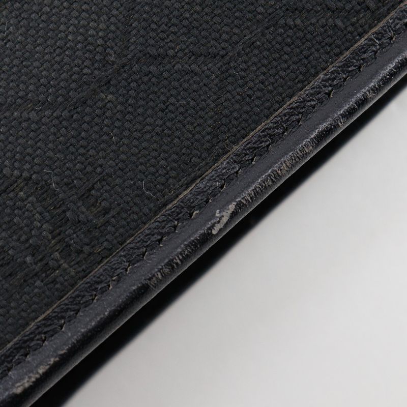 [dior] Christian Dior Chain Shoulder Honeycomb Pattern Vintage Nylon Canvas