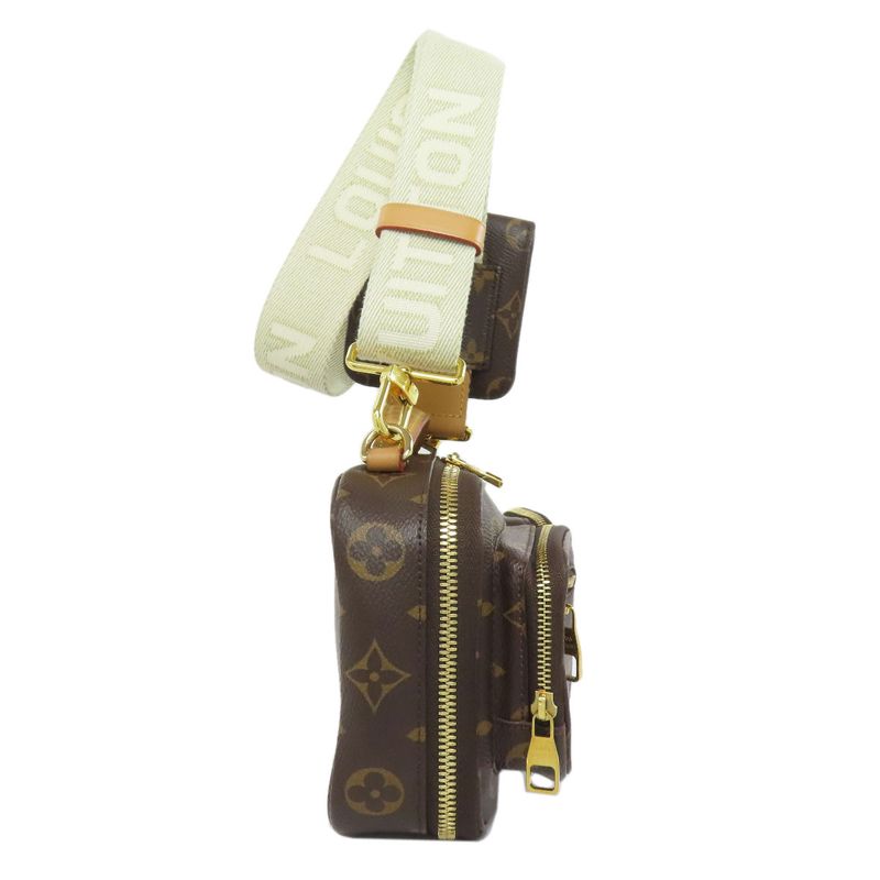 Louis Vuitton M80446 Utility Crossbody Shoulder Bag Monogram Canvas Women