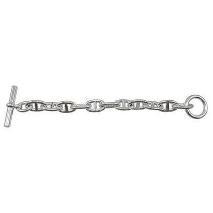 Hermes Bracelet Chaine D'ancre TGM H101995b 011 Ag925 11 Frames Silver Hermes