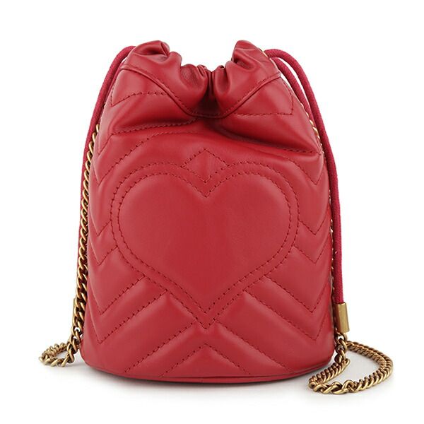 Gucci Shoulder Bag GG Marmont Red