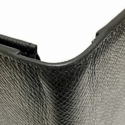 Louis Vuitton Taiga Portefeuille Plaza M30501 Noir Black Long Wallet Bifold