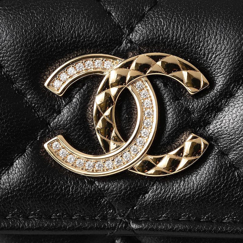 Chanel Card Case CARD CASE Black