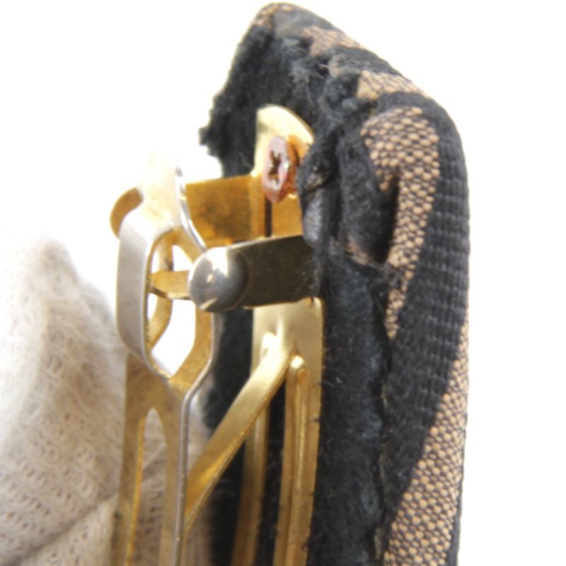 Fendi Barrette Pecan Khaki Hair Clip Hair Accessory