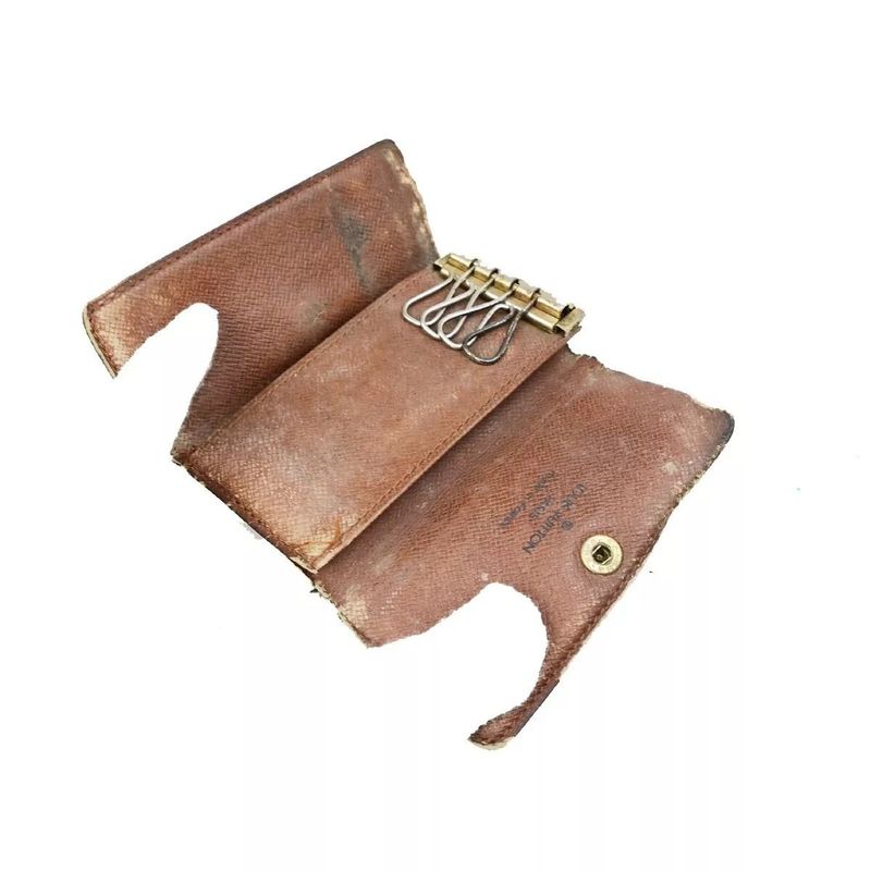 Louis Vuitton Long Wallet Monogram 3 Set Fold Wallet 66bs078