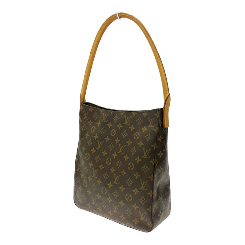 Louis Vuitton M51145 Monogram PVC Looping GM Shoulder Bag Brown 333551 Shoulder