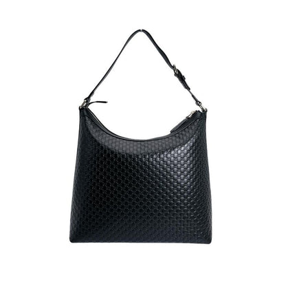 Gucci 449732 Guccissima One Shoulder Bag Micro Shoulder Bag Gucci Black