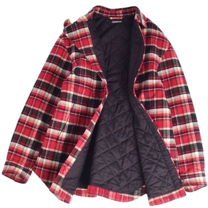 Balenciaga Shirt 2019 Flannel Shirt Je