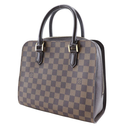 Louis Vuitton Triana N51155 Damier Canvas Brown Vi0023 Ladies Handbag