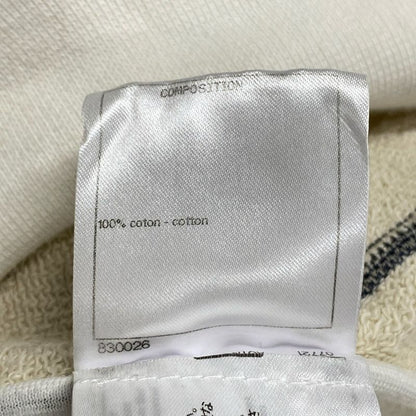 Chanel Trainers Size 34 S Women's P58239 White X Dark Navy X Beige Coco Mark /