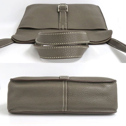 Hermes Alzan 31 Taurillon Clemence Etain Silva-hardware R 2014 Gray