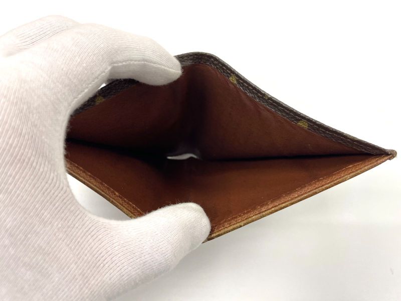 Louis Vuitton Monogram Porte Vier Carte Bleue Bi-fold Billfold Passcase Card