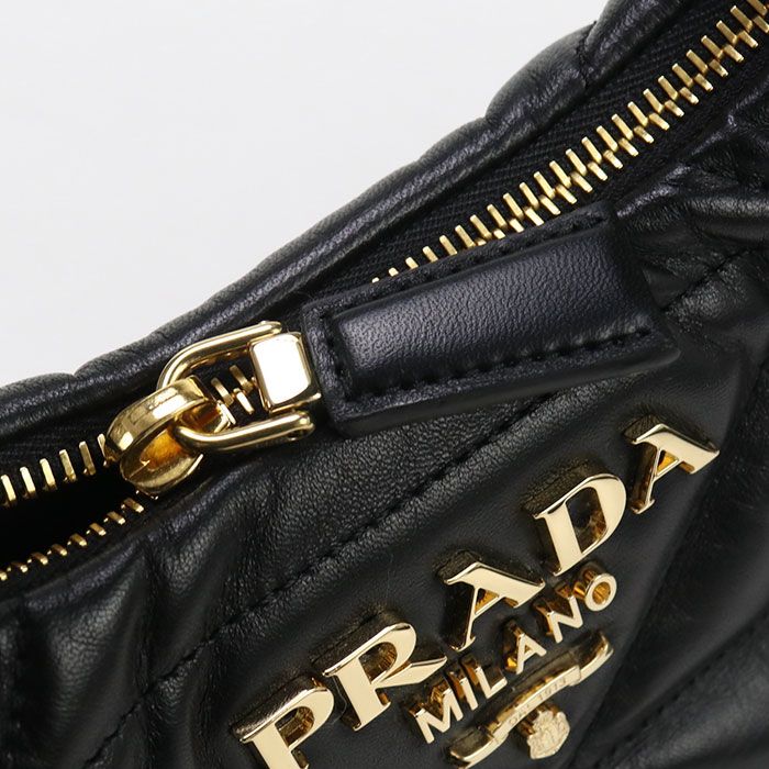 Prada 2WAY 1ba384 2DF0 F0002 Handbag Leather Women