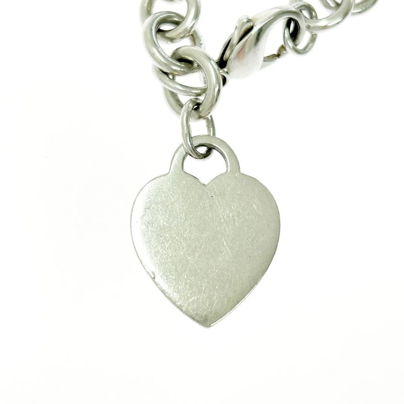 Tiffany & Co Tiffany & Co Silver Heart Tag Bracelet 33.7g 925 Engraved 408057
