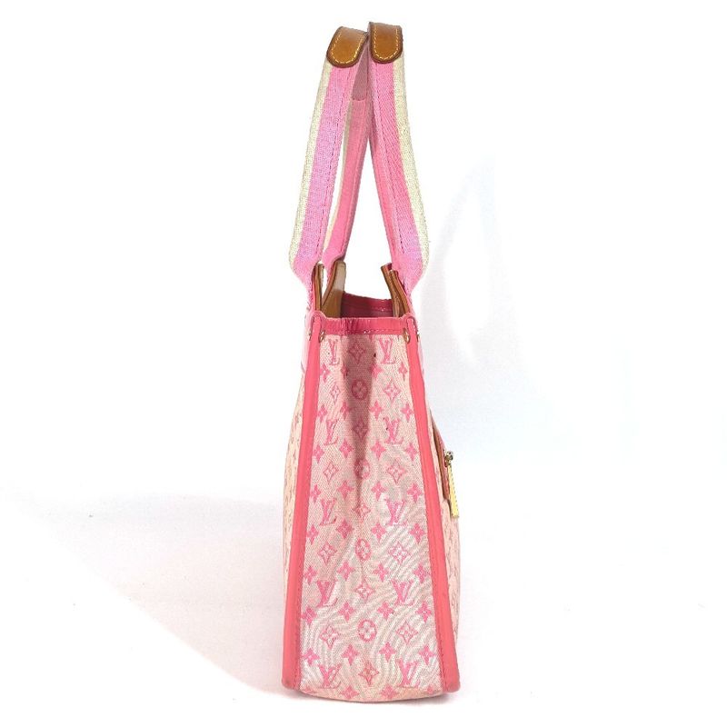 Louis Vuitton Tote Bag Sac Catrine M92930 Monogram Mini Canvas Pink