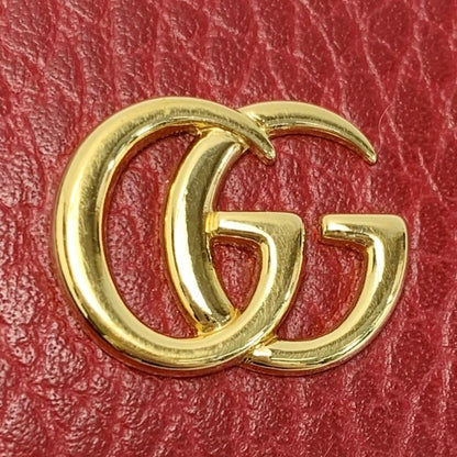 Gucci Petitmarmont Leather 456118 Red Key Case Key Holder