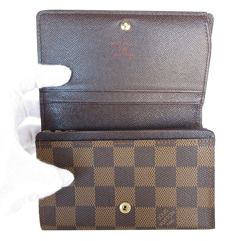 Louis Vuitton Damier Portefeuille Tresor Folding Wallet