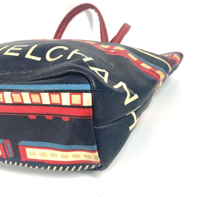 Chanel Central Station Tote Bag Pvc/leather Red