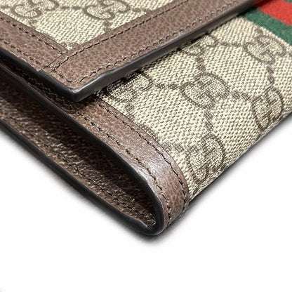 Gucci Sherry Line Ophidia GG Continental 523153 Long Wallet Bifold Wallet Women