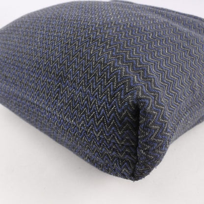 Hermes Sac Depinsage Canvas Blue Unisex Shoulder Bag