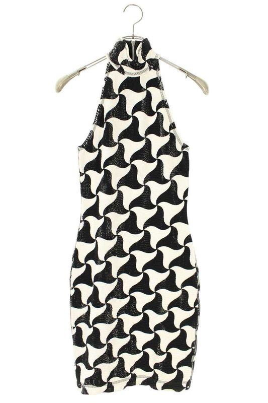 Bottega Veneta 688937 V1n60 Wave Triangle Dress Women's Xs