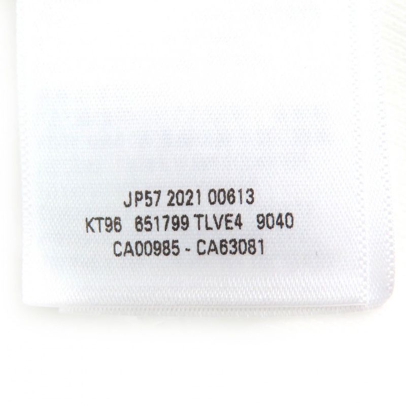 Balenciaga 21AW 651799 100% Cotton Lgbtq Logo Rainbow Embroidery Oversized