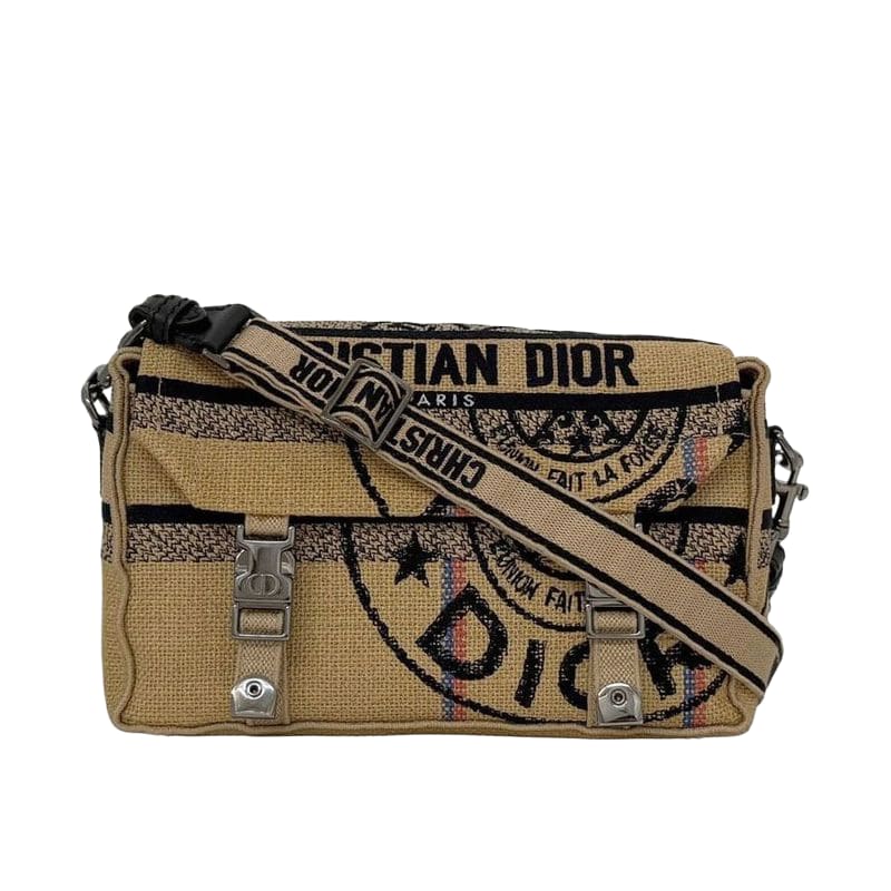 Christian Dior Shoulder Bag Beige Diorcamp