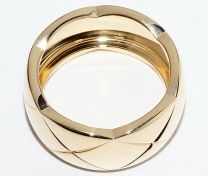 Chanel Ring 18K Yellow Gold Coco Crush Ring Large J10574