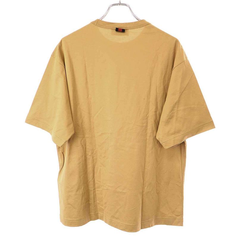 Gucci Cotton Jersey T-Shirt with Embroidery 791547 Xjgjt Camel XS