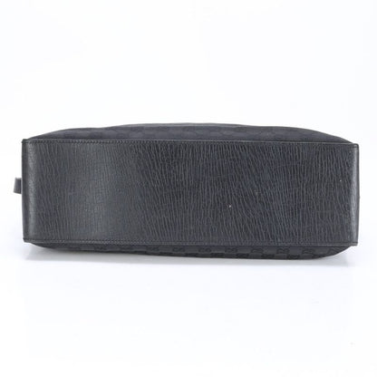 Gucci GG Canvas Leather Belt Tote Bag Shoulder Business Commuter Document Bag