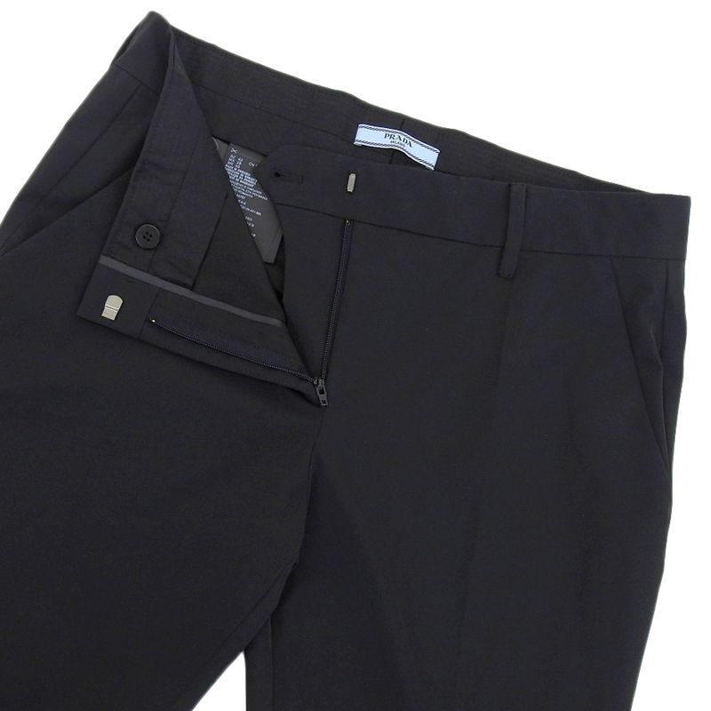 Unused With Tags Prada 2022item Polyester Sprayed Nylon Straight Pants Slim