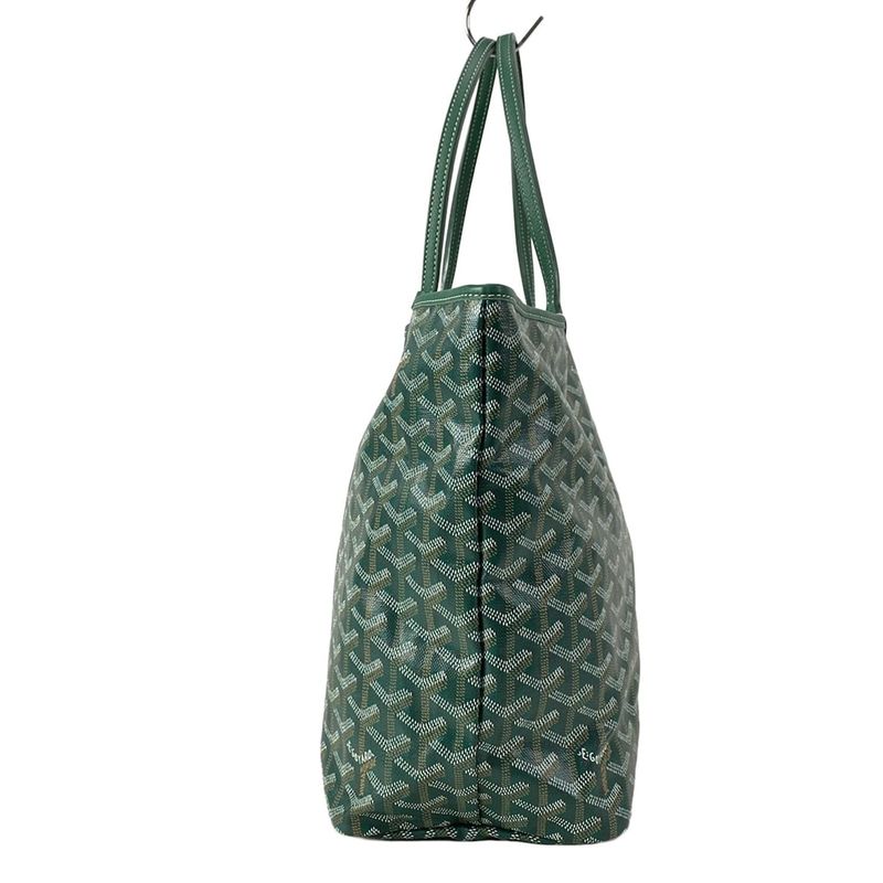 Goyard Shoulder Bag Saint Louis PM Green Leather