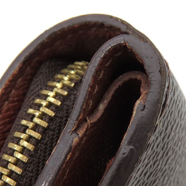 Louis Vuitton Bifold Wallet Compact Zip Monogram Canvas Monogram Gold Hardware